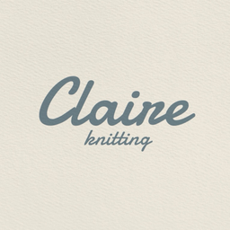 Claire knitting