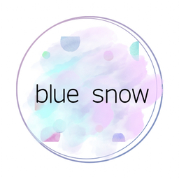 blue  snow