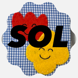 SOL |  布とフェルトのミニアート