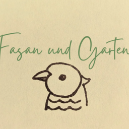 Fasan und Garten