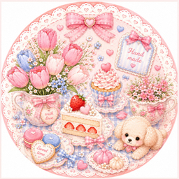 ぽぽろ🪡🫧綿菓子色の小さな魔法🪄🌷