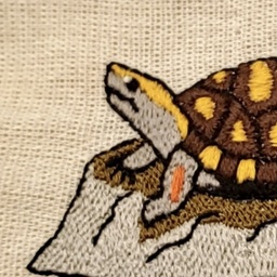 寝わ ～刺繍ブローチ製作～