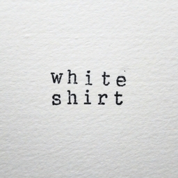white shirt