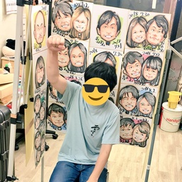似顔絵師たかつー