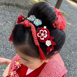 華のいと    (つまみ細工)